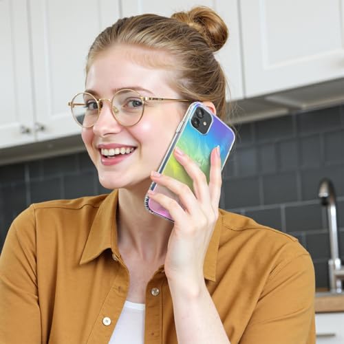 TENOC Phone Case Compatible with iPhone 11, Aesthetic Case Clear Cute Cover for Girls Women with Design - color: Clear Aesthetic, size: iPhone 11
