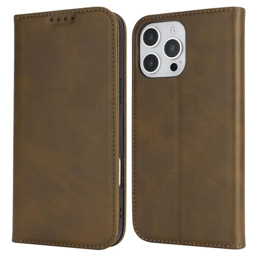 Wallet Case for iPhone 16 Pro Max,Premium PU Leather Flip Folio Case with Card Slot,Stand Holder and Magnetic Closure TPU Shockproof Interior Protective Case,6.9 Inch,Green | Premium PU Leather, Flip Folio Purse Case, with Card Slot, Stand Holder,Magnetic