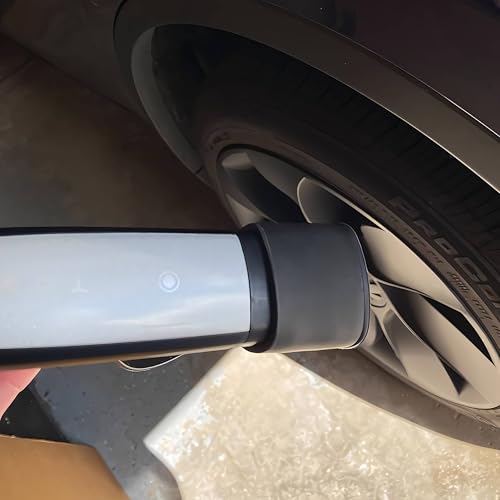 EV Charger Plug Port Cover for Tesla - Waterproof, Soft Silicone, Easy On/Off, Protective Dust Cap for Tesla Charger (1 pcs) - size: Tesla Cover