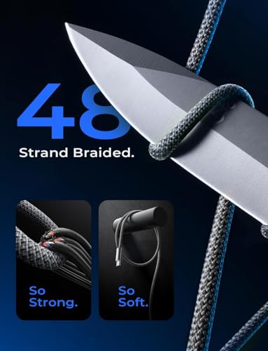 LISEN USB C to USB C Cable, 240W Fast Charging Cable (3.3FT+6.6FT) - color: Black, size: 3.3FT+6.6FT