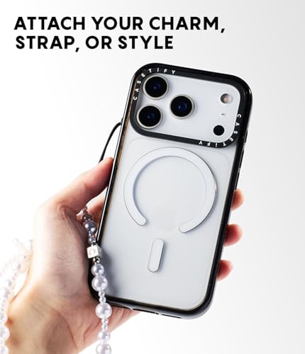 CASETiFY for iPhone 17 Pro Case - Impact Compatible with MagSafe | 8.2 ft. 4x Military Grade Drop Protection | In the Tulips | Black - color: 054. In the Tulips, size: Iphone 17 Pro (6.3")