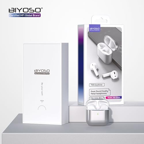 5.4 Earbuds Bluetooth Earphones, Dual-Channel - color: White