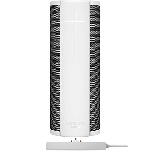 Power Up Charging Dock Compatible with Ultimate Ears UE Boom 3/Megaboom 3/Blast/Megablast(Wall Charger and 5 Feet Cable Included) White(Not for Boom4/Megeboom 4) - color: White