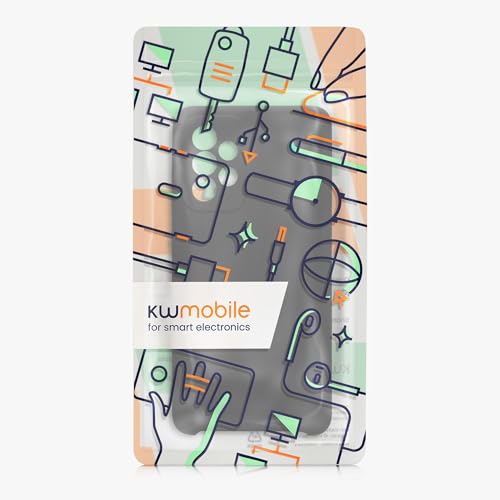 kwmobile Case Compatible with Samsung Galaxy A52 / A52 5G / A52s 5G Case - Slim TPU Silicone Phone Cover - Soft Touch Finish - Dark Grey - color: dark grey, size: Galaxy A52 / A52 5G / A52s 5G