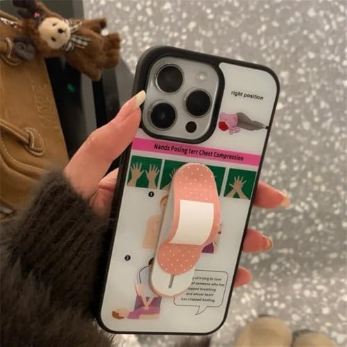 4 Pieces Bandage Phone Grip Holder Cute Cell Phone Grip Stick Telescopic Finger Strap Stand Universal Finger Kickstand for Most Smartphones