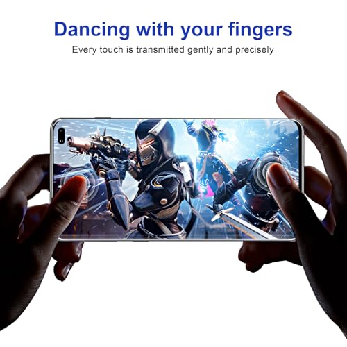 2 Pack Screen Protector for Samsung Galaxy S10 Plus, Support Fingerprint Unlock, Anti-Scratch, 3D Curved Easy Installation Case-Friendly HD Tempered Glass for Samsung Galaxy S10 Plus - size: Samsung Galaxy S10 Plus