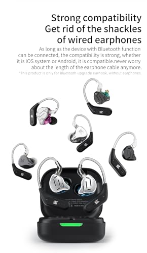 CCA KZ AZ09 IEM Bluetooth Adapter,Bluetooth 5.4 Ear-Hook Module - size: AZ09-C