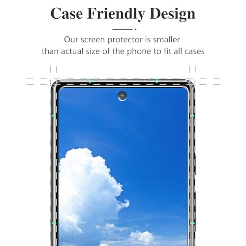 Pokolan 3 Pack Tempered Glass Screen Protecto for Google Pixel 7 - color: Clear, size: Google Pixel 7 6.3-incest