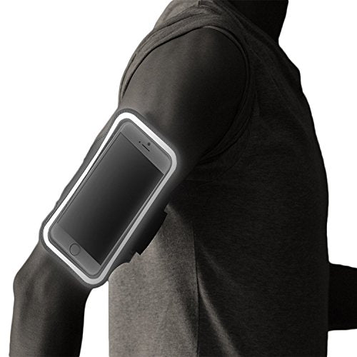 RevereSport Running Armband for iPhone 11 Pro Max. Sports Phone Case Holder for Runners and Gym Exercise (6.5")