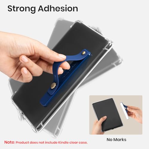 CoBak Hand Strap Holder for Kindle/Tablet - Lightweight TPU - color: Navy