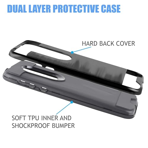 NEM Case Compatible with Motorola Moto G Stylus XT2043 (2020), Moto G Power XT2041 - Shockproof Brushed Case (Silver) - color: Silver
