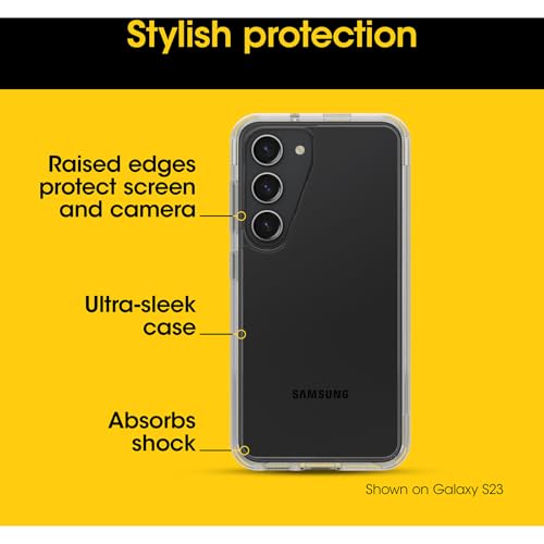 OtterBox Samsung Galaxy S24 Ultra (Only) - Symmetry Series Clear Case - Clear - Ultra-Sleek - Wireless Charging Compatible - Raised Edges Protect Camera & Screen - Non-Retail Packaging - color: Clear