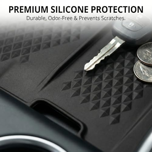 for 2026 2025 2024 Toyota Grand Highlander Wireless Charging Anti-Slip Mat,Silicone Protective Pad Liners for Grand Highlander Accessories