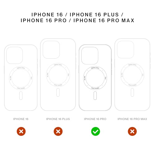 Native Union (Re Clear Case – Transparent Anti-Yellowing Case – MagSafe Compatible with Built-in Magnets – Recycled Materials – Ultra-Durable with Military Grade Drop Protection for iPhone 16 Pro - size: iPhone 16 Pro