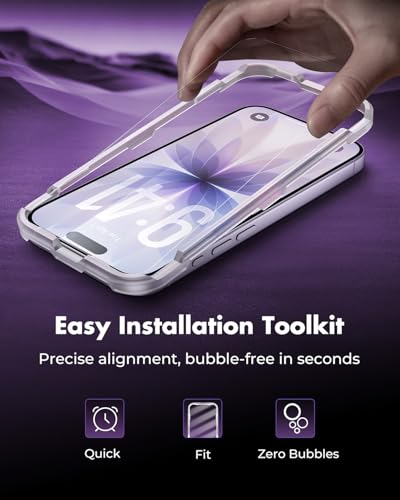 UNBREAKcable iPhone 17 Screen Protector & Camera Lens Protector - size: iPhone 17