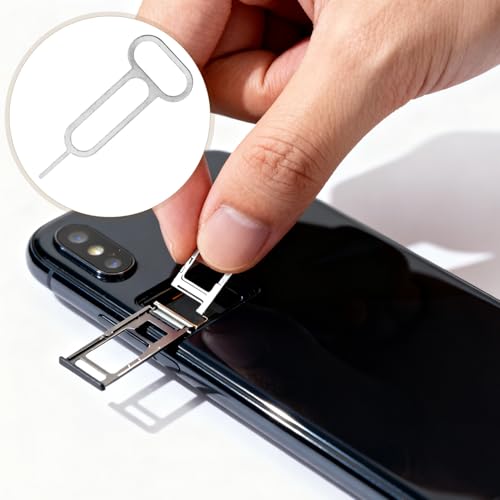 300pcs Sim Card Ejection Tool Stainless Steel Universal Tray Removal