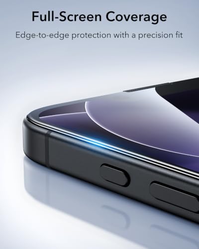 ESR 3 Pack for iPhone 17e/16e/14/13/13 Pro Screen Protector, Classic | Easy One-Pull Installation, 2X Impact Absorption, 9H Tempered Glass, Full-Coverage Protection, UltraFit Tray, Bubble-Free - size: iPhone 17e/16e/14/13/13 Pro 6.1 inch