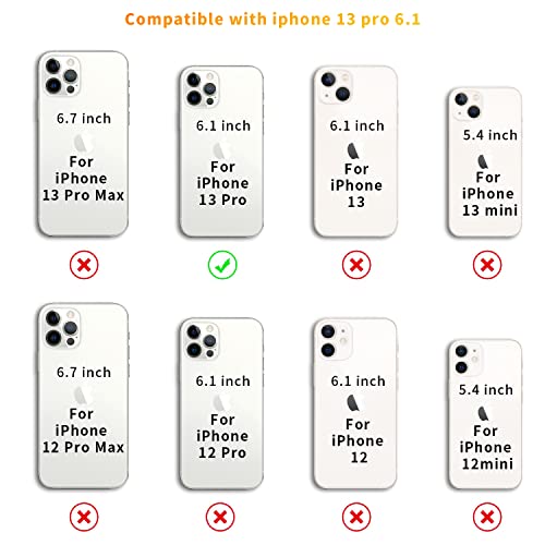 Crossbody Case for iPhone 13 Pro Clear TPU Soft Cover Holder Neck Cord Lanyard Strap Shockproof Protective Mobile Cover Case for iPhone 13 Pro - Black - size: for iPhone 13 Pro