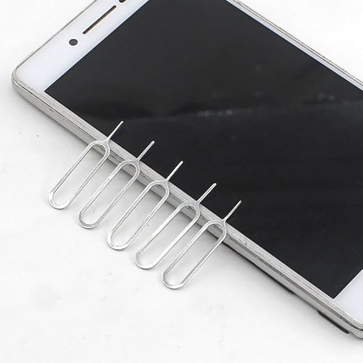 Universal SIM Card Ejector Tool - Tray Opener for All Smartphones | Easily Open/Remove/Eject SIM Card Trays(10 Pack)