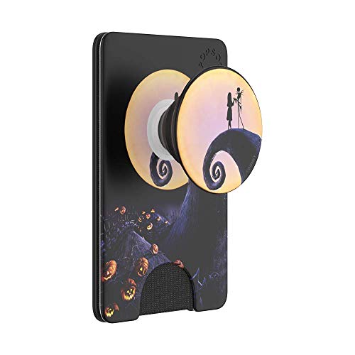 PopSockets Adhesive Phone Wallet with Grip- Christmas Classic - color: Nightmare, style: Adhesive