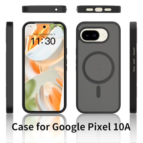 Magnetic Phone Case for Google Pixel 10A, Army Green