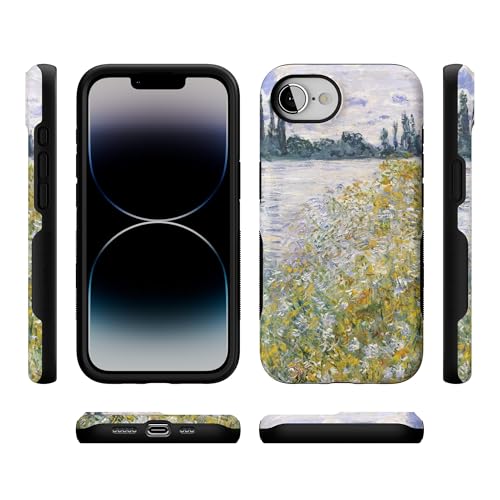 Casely iPhone 16e Case | Monet's Summer Landscape | The Met Museum | Bold Protective Design | Compatible with MagSafe - color: Monet's Summer Landscape | The Met Museum