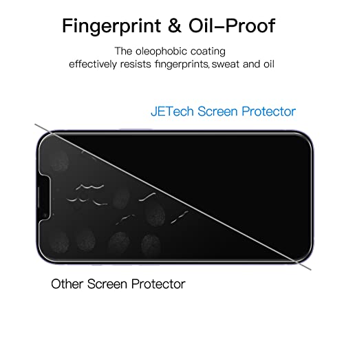 JETech Privacy Screen Protector for iPhone 14, 2-Pack - size: iPhone 14