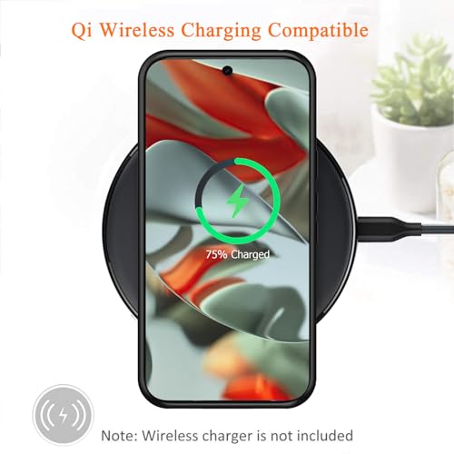Battery Case for Google Pixel 9 Pro XL/ 10 Pro XL,10000mAh Rechargeable Portable Charging Case with Wireless Charging Compatible for Google Pixel (6.8 inch) Extended Battery Pack Charger Cover (Black) - size: Google Pixel 9 Pro XL/ 10 Pro XL