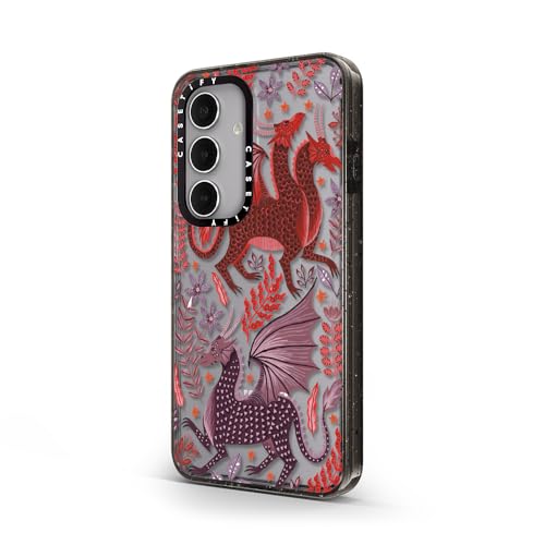CASETiFY for Galaxy S24 Case - Impact | 8.2 ft. 4x Military Grade Drop Protection | Red Dragon Mythical Magic | Black - color: Red Dragon Mythical Magic, size: Galaxy S24 (6.2")