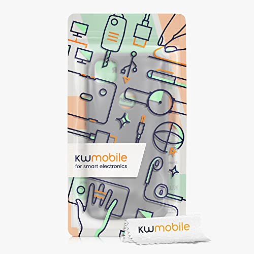 kwmobile Case Compatible with Google Pixel 4a Case - Slim Protective TPU Silicone Phone Cover - Stone Dust - color: Stone Dust