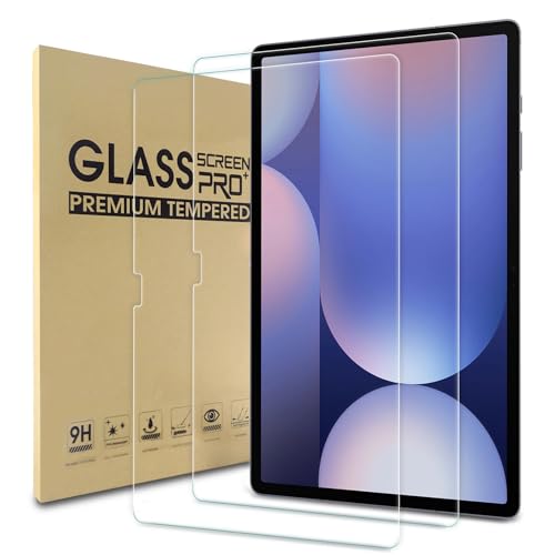 WD&CD 2 Pack Screen Protector Compatible with Samsung Galaxy Tab S10 Plus 12.4'' / S9 Plus / S8 Plus / S7 Plus, Case Friendly Tempered Glass for Galaxy Tab S10+/S9+/S8+ - color: Samsung Galaxy Tab S10 Plus 12.4"