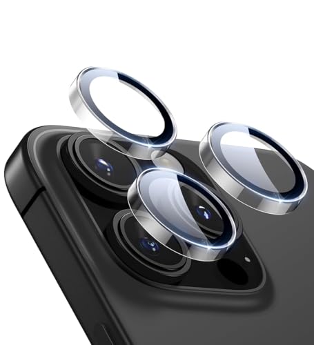 IPG ProLENS Clear Camera Lens Protector for iPhone 14 Pro / Pro Max, Alumina Silicate Tempered Class , HD Clarity, Scratch-Resistant, Individual Camera Lens Cover with Transparent Ring for iph14Pro/MaxCLEAR