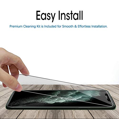 Ferilinso 3 Pack Screen Protector for iPhone 11 Pro Max, Tempered Glass - size: iPhone 11 Pro Max-Clear