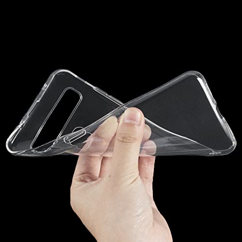 Protective Case for TCL 10L - Clear | 6.53" Slim Shockproof Bumper Back Cover Anti-Scratch Flexible TPU Shell, Grip-Friendly - color: Clear