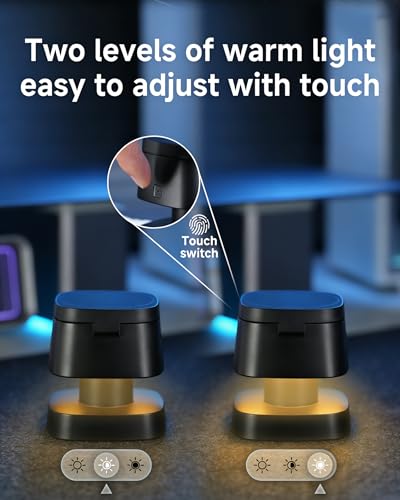 4-in-1 Wireless Charging Station, 15W Fast Charging - color: BLACK
