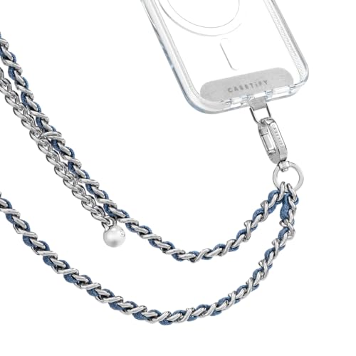 CASETiFY Denim Chain Cross-body Strap