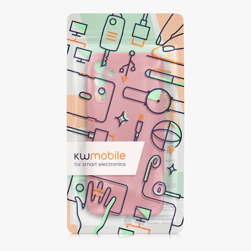 kwmobile Case Compatible with Samsung Galaxy A14 5G Case - Protective Slim TPU Phone Cover - Soft Matte Finish - Dark Rose - color: Dark Rose, size: Galaxy A14 5G