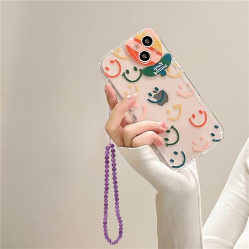 Natural Semi-Precious Gem Stones Beaded Phone Charm - style: Amethyst