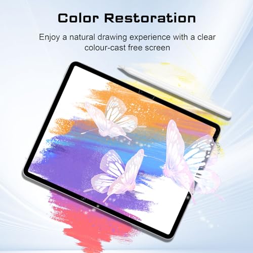Magnetic Paper Screen Protector for iPad 10th Generation 2022 10.9 inch/iPad 11th Generation (A16) 2025,Detachable and Reusable Nano Adsorption Matte Film for Note-Taking,Drawing,Art - size: Magnetic iPad 10th/A16
