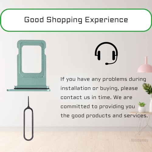 for iPhone 11 Green Single SIM Card Tray Slot Replacement