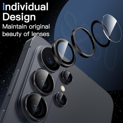 JETech Camera Lens Protector for Samsung Galaxy S26 Ultra, Black, 1 Set - size: Galaxy S26 Ultra