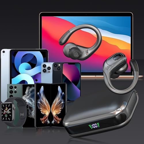 Wireless Earbuds, Sports Bluetooth Headphones, 75Hrs Playtime Ear Budset
