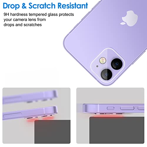 JETech Camera Lens Protector for iPhone 11/12 mini, 3-Pack - size: iPhone 11/12 mini