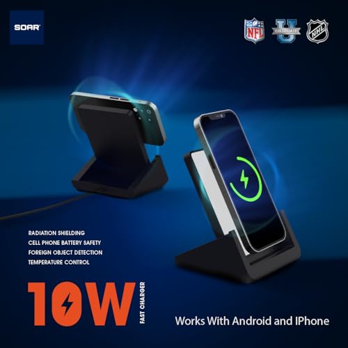 SOAR NFL Wireless Charging Stand