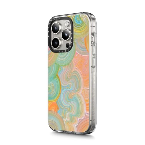 CASETiFY for iPhone 15 Pro Max Case - Impact Clear Compatible with MagSafe | Not Yellowing | 6.6 ft. 3X Military Grade Drop Protection | Solar | Clear - color: Solar, size: Iphone 15 Pro Max (6.7")