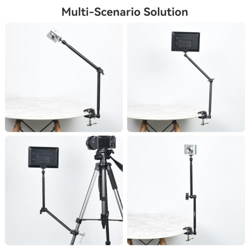 UTEBIT 20" Magic Arm Clamp, Overhead Action Camera Mount Holder Stand - size: 20 inch