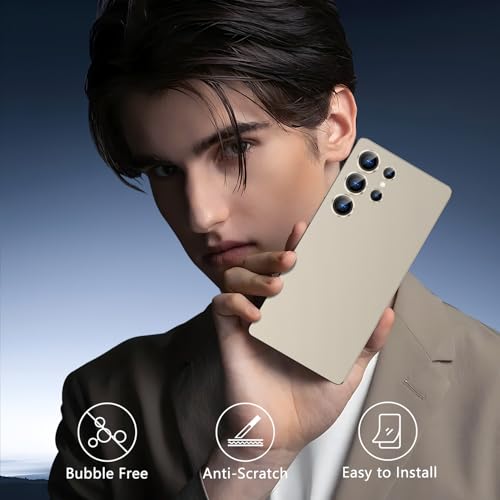 imluckies for Samsung Galaxy S25 Ultra Camera Lens Protector, AR+AF Tempered Glass & 9H Anti-Scratch Metal Individual Lens Cover, HD Clear Camera Protection for S25Ultra, Titanium Gray - color: Gray