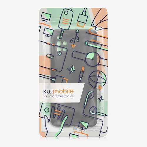 kwmobile Case Compatible with Samsung Galaxy A51 Case - Protective Slim TPU Phone Cover - Soft Matte Finish - Black - color: black, size: Galaxy A51