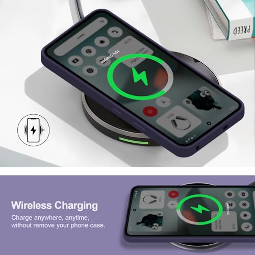 Silicone Case for Nothing Phone 3, Deep Purple - color: Deep Purple, size: Nothing Phone 3