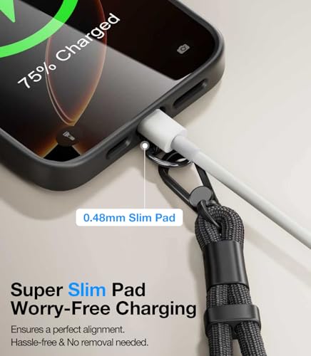 Phone Lanyard, Phone Wrist Strap with 2 Tether Tabs for All Phones, Blue - color: Blue